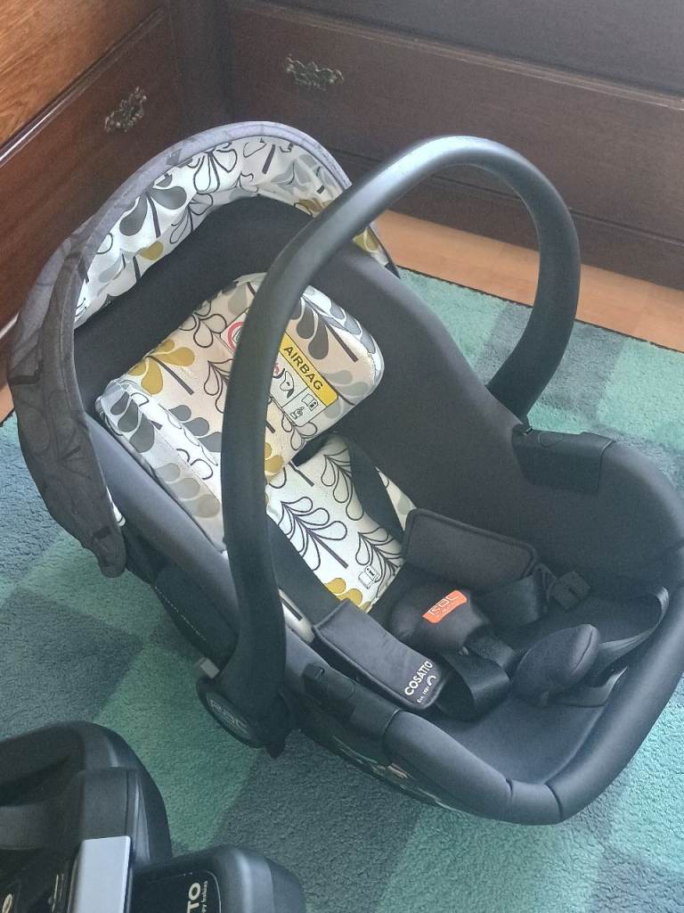 Cosatto Stroller Travel System – Great British Design – Includes Carrycot, Cargo & isofix base