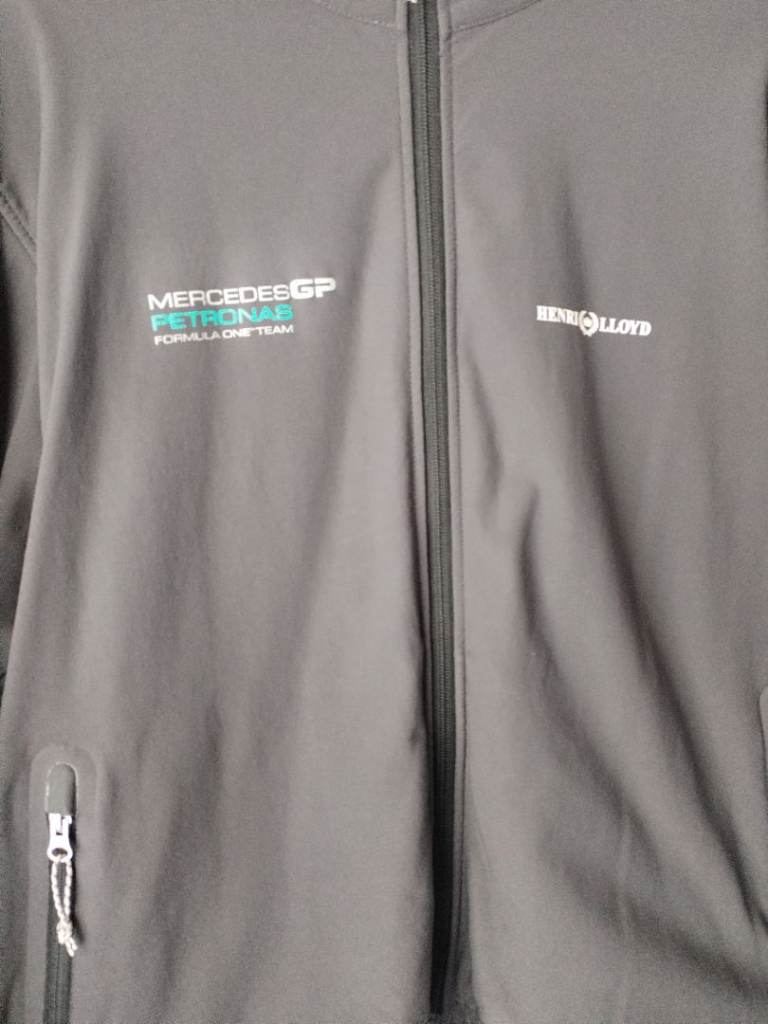 Henri Lloyd Mercedes Petronas F1 Team Softshell Jacket - Dark Grey