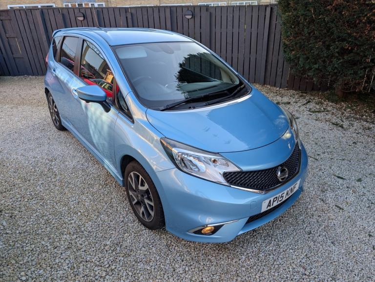 2015 Nissan Note 1.5 dCi Tekna 5dr MANUAL BLUE MPV Diesel Manual
