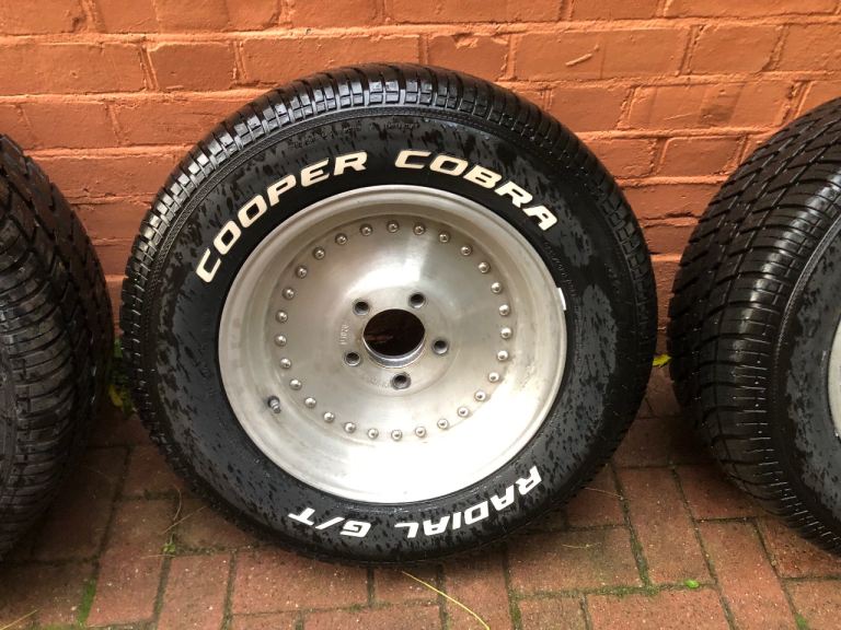 4 x 15” Centerline Auto Drag American Wheels Chevy 4.75” Bolt Clutch Pattern Tyres NOT included