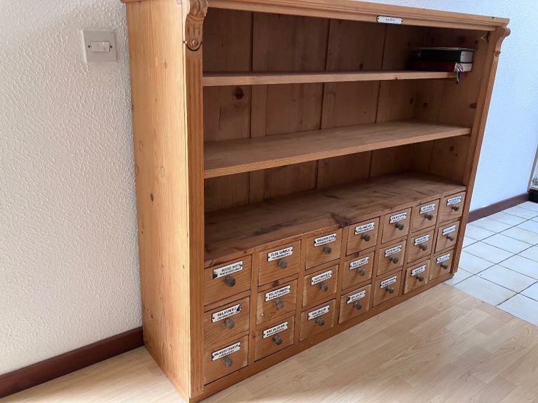 Rare Vintage Apothecary / pharmacy cabinet 