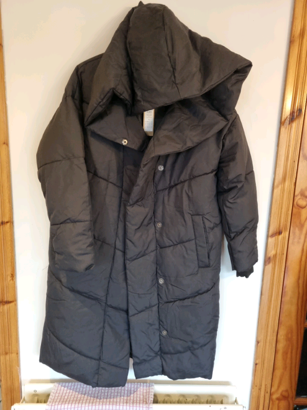 Noisy May Tally Long Jacket BG Noos . BNWT . Puffer style size Medium 