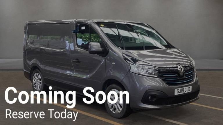 2019 19 RENAULT TRAFIC 1.6 DCI 27 SPORT NAV NO VAT VAN EURO 6 (120 PS) DIESEL
