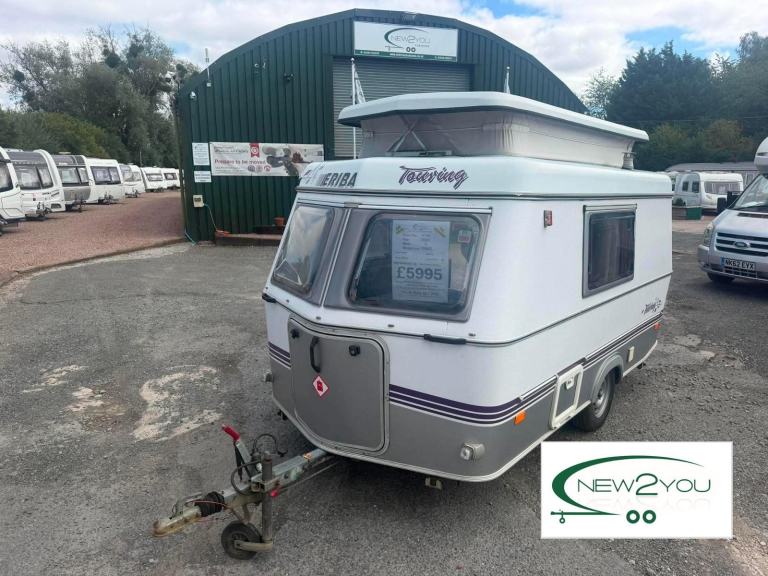 2000 Eriba Touring 2 Berth LIGHTWEIGHT POP UP Caravan - STOCK H158