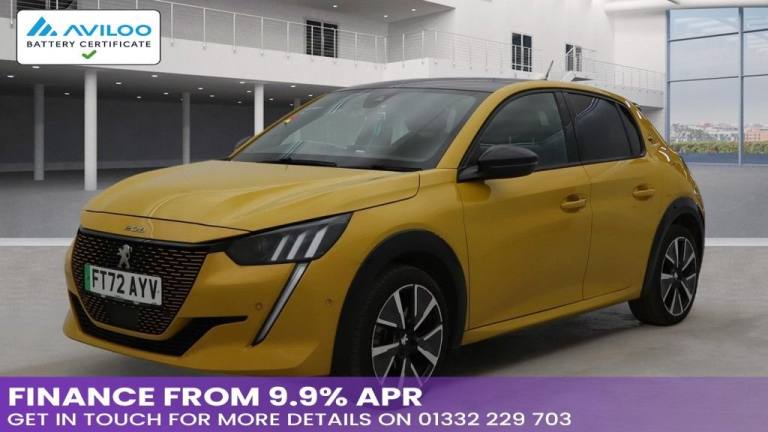 2023 Peugeot 208 100kW GT 50kWh 5dr Auto HATCHBACK ELECTRIC Automatic
