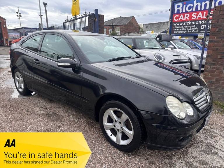 2007 Mercedes-Benz C Class 1.8 C180 Kompressor SE Coupe 2dr Petrol Manual (183 g/km, 143 bhp) Cou...