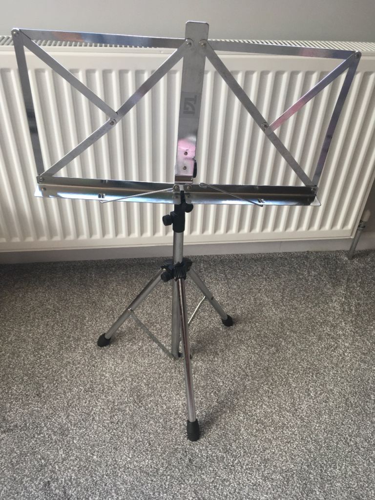 Metal music stand 