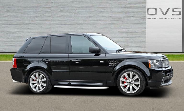 RANGE ROVER SPORT HST 4.2 V8 [SUPERCHARGED] PETROL AUTO 4X4 2008 [58] BLACK