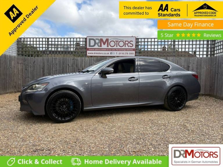 2013 Lexus GS 2.5 250 V6 F Sport Saloon 4dr Petrol Auto Euro 5 (208 ps) Saloon Petrol Automatic