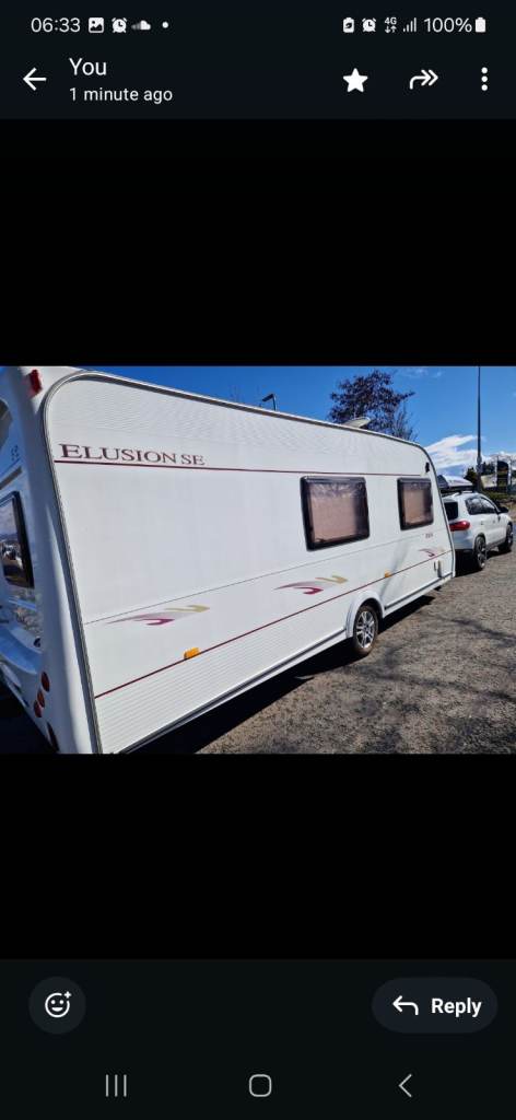 Elddis elusion 524 caravan 