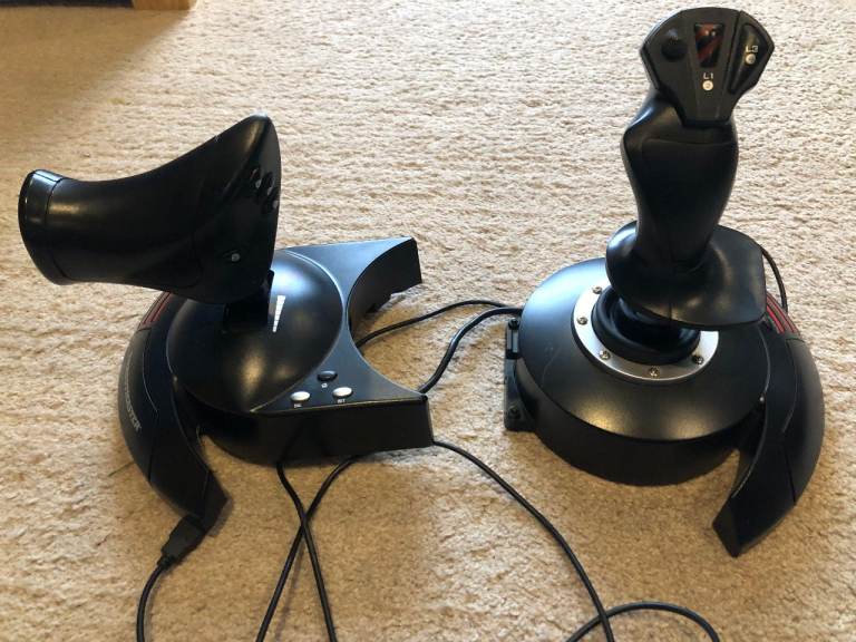 Thrustmaster T-Flight Hotas X Flight Simulator Joystick for PC and PS3
