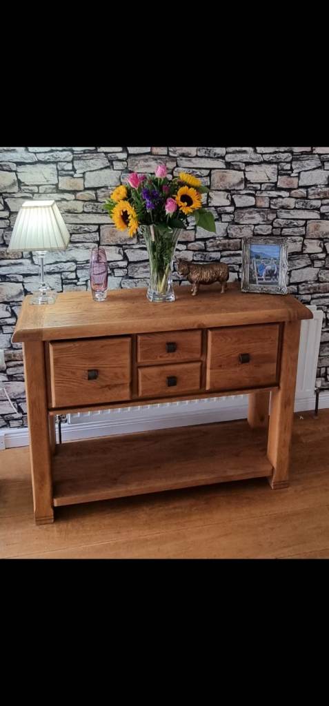 Solid Oak sideboard 