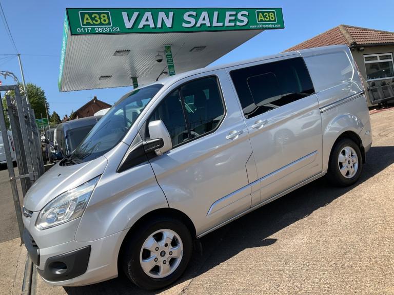 2016 Ford Transit Custom 310 LIMITED L1 H1 2.0 TDCI 6 SEAT DOUBLE CAB VAN EURO 6 Crew Van Diesel ...
