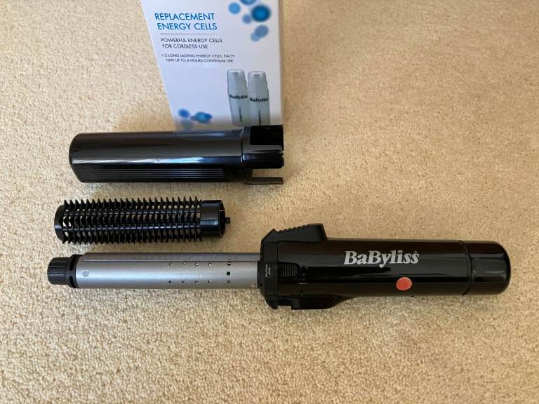 BaByliss Cordless Hair Styler with Brush Attachment