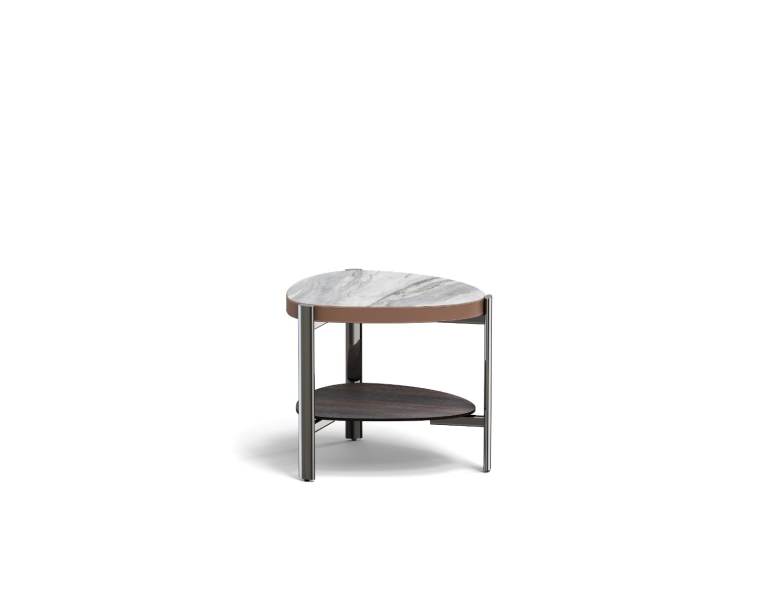 The Kidney Bean Table: Organic Form. Stone Top. Industrial Edge.