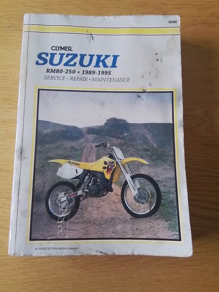 Suzuki rm125 workshop manual.