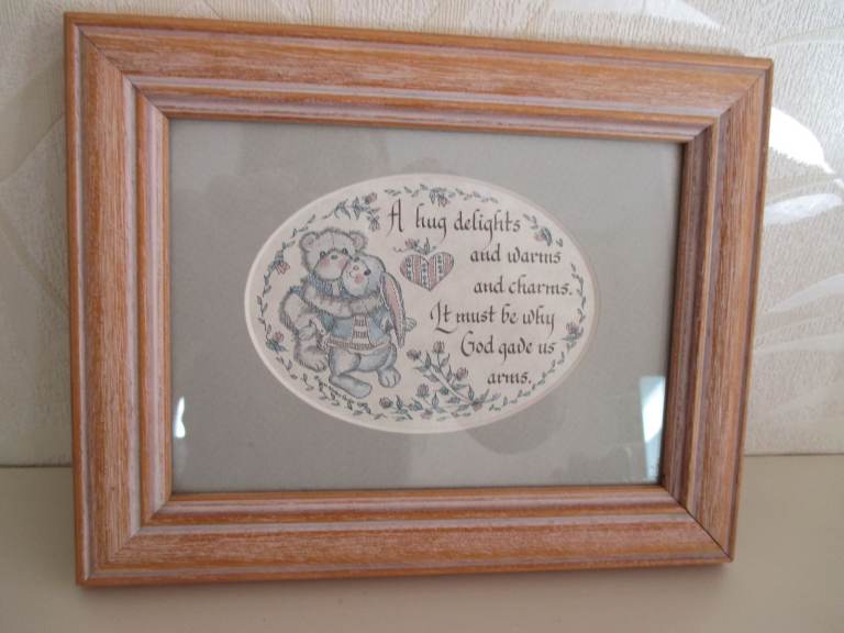BEAR AND RABBIT CHILDRENS PICTURE