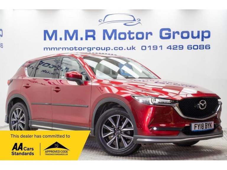 2018 Mazda CX-5 2.2 SKYACTIV-D Sport Nav Auto 4WD Euro 6 (s/s) 5dr SUV Diesel Automatic