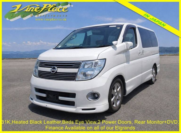 2009 Nissan Elgrand 3.5 Highway Star Black Leather Urban Edition,8 Seats,Auto,31K MPV Petrol Auto...