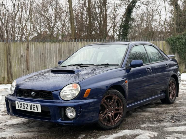 2002 Subaru Impreza 2.0 WRX AWD Turbo 4dr SALOON Petrol Manual