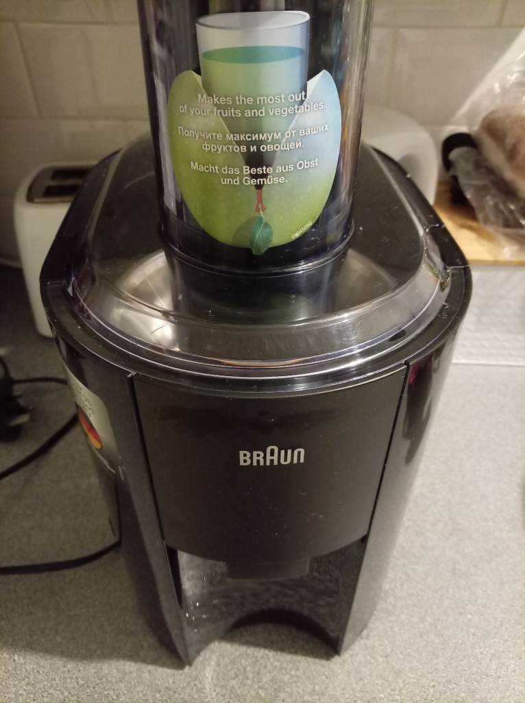 Braun juicer