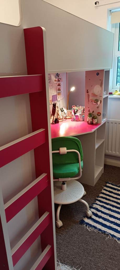 Miami Fresh High Sleeper Bed