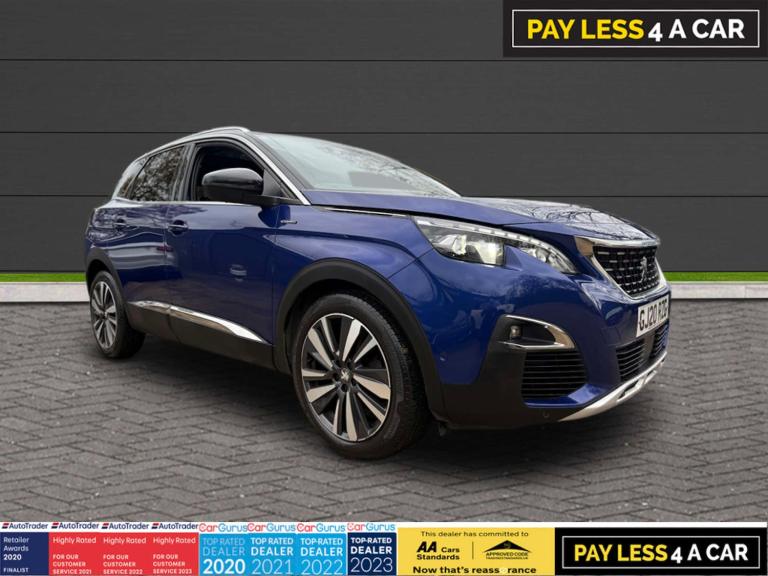 2020 Peugeot 3008 1.2 PureTech GT Line Premium 5dr EAT8 HATCHBACK PETROL Automatic