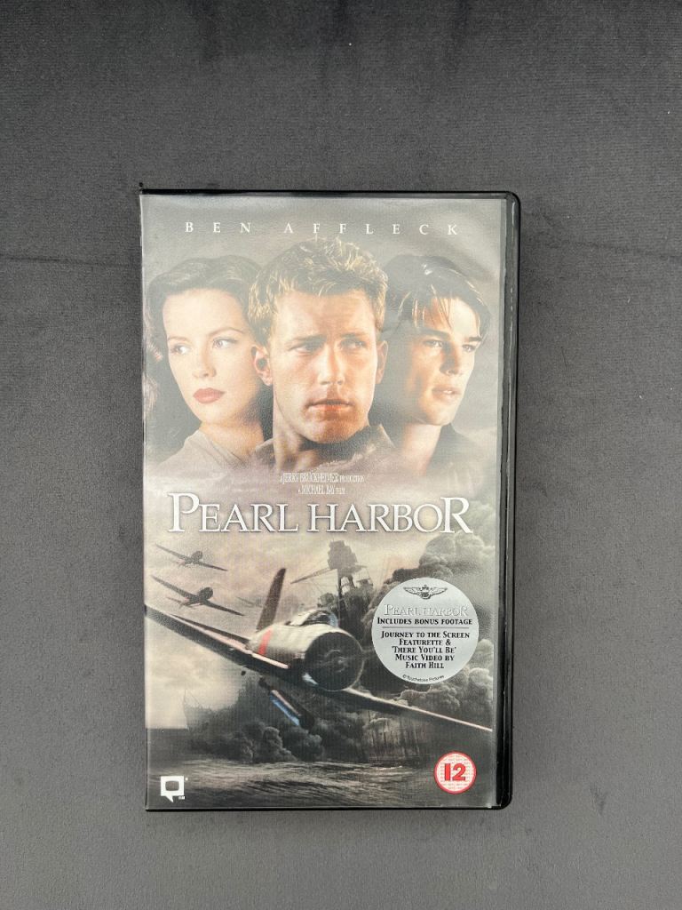 Pearl Harbor VHS Tape 
