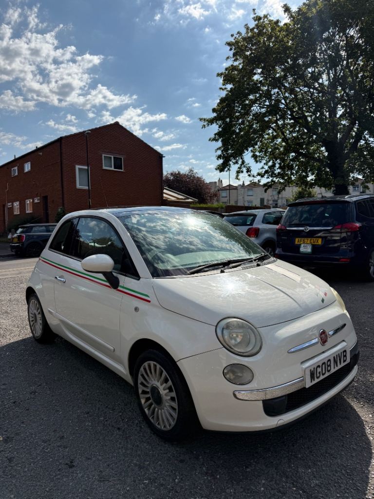 Fiat, 500, Hatchback, 2008, Manual, 1368 (cc), 3 doors