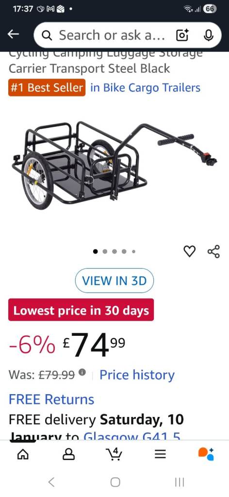 Bike trailer (new)