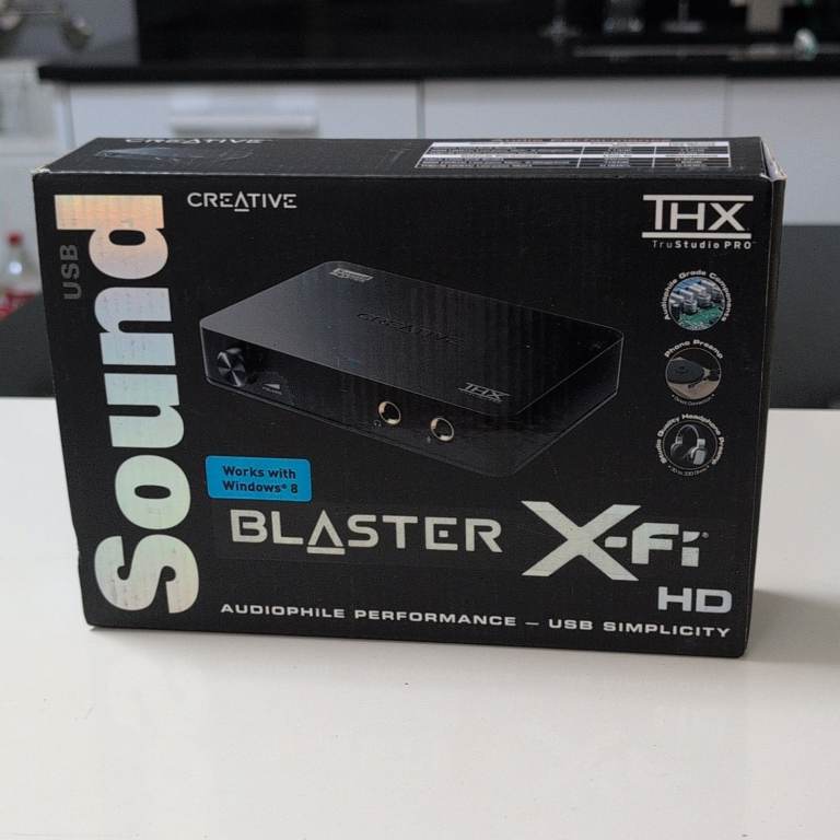 Creative Sound Blaster X-Fi HD USB Audiophile Sound Card