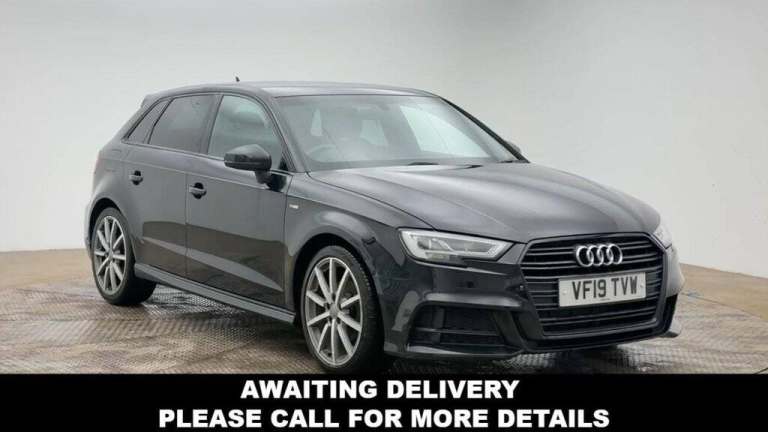 2019 Audi A3 1.6 TDI 30 Black Edition Sportback 5dr Diesel Manual Euro 6 (s/s) (116 ps) Hatchback...