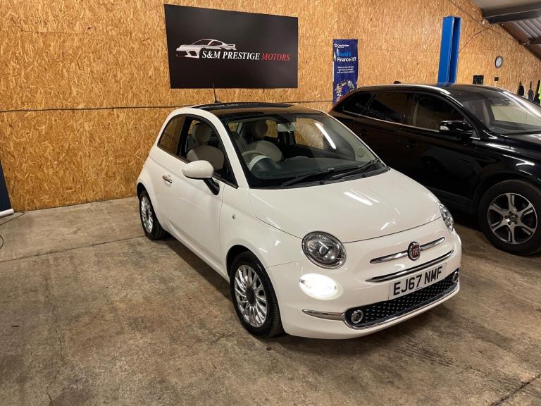 2017 Fiat 500 1.2 Lounge Dualogic Euro 6 (s/s) 3dr HATCHBACK Petrol Automatic