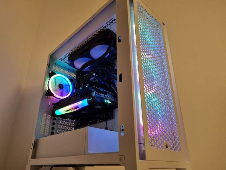 Bargain, Gaming pc, 32threads i9 32GB DDR5 rtx 3080 WATERCOOLED 4K SSD 1TB COMPUTER AI WORKSTATION