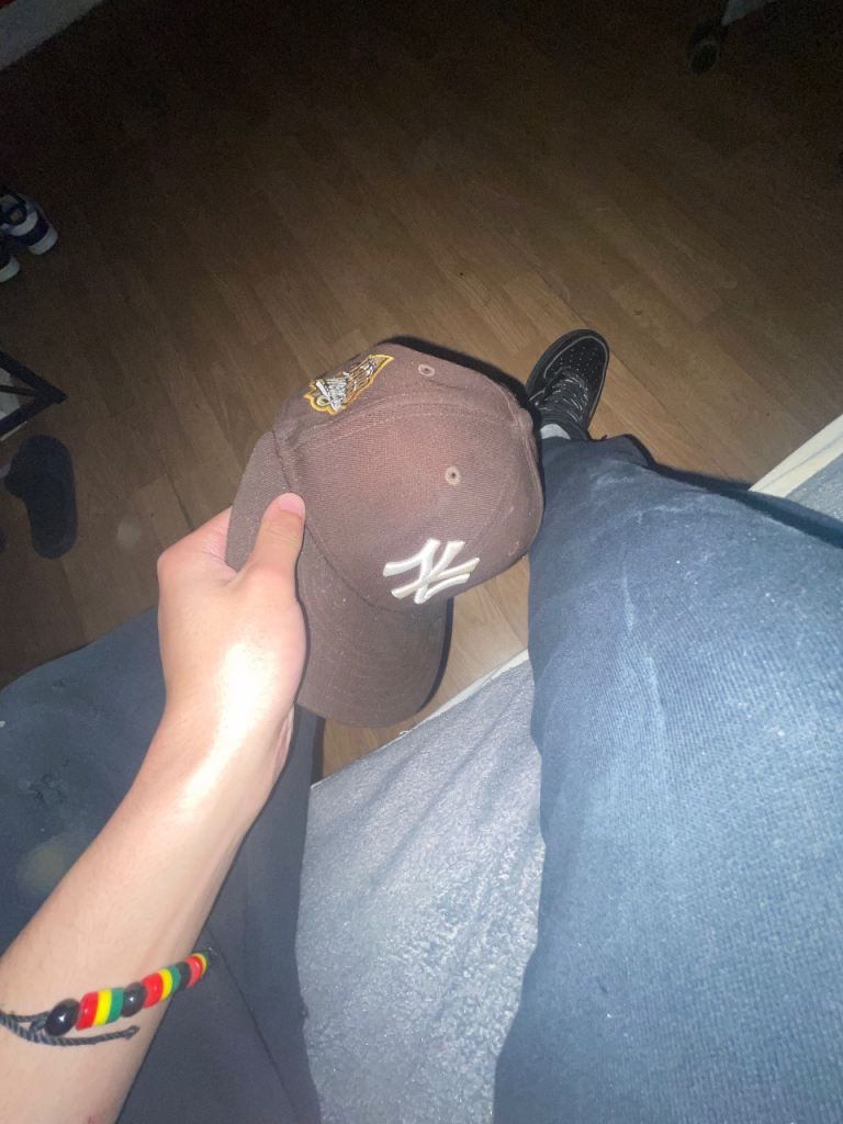 Vintage New York Yankees Baseball Cap – Brown, Good Condition