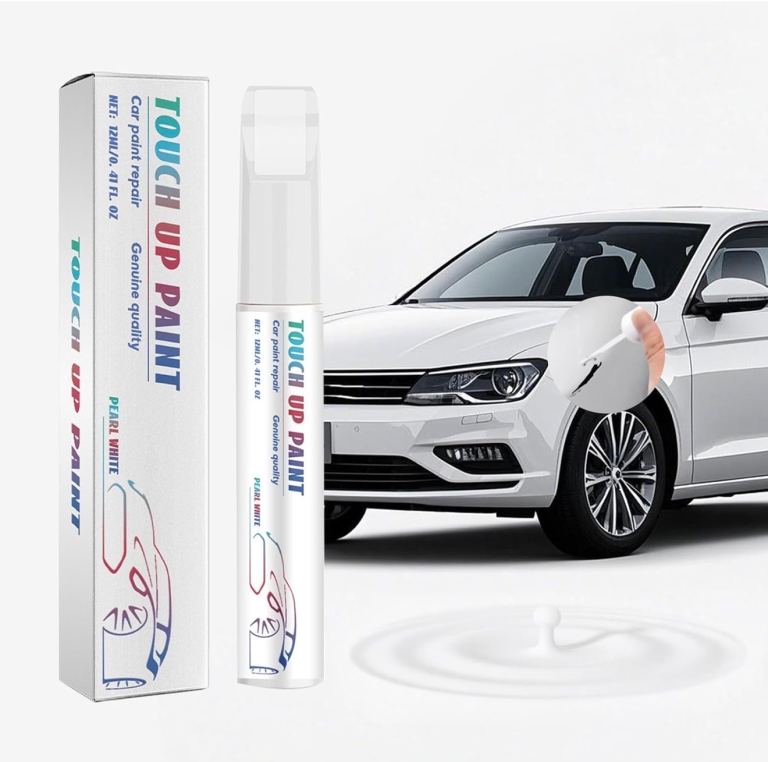 White Touch up Paint for Cars – 2 in 1 Car Touch up Paint Pen