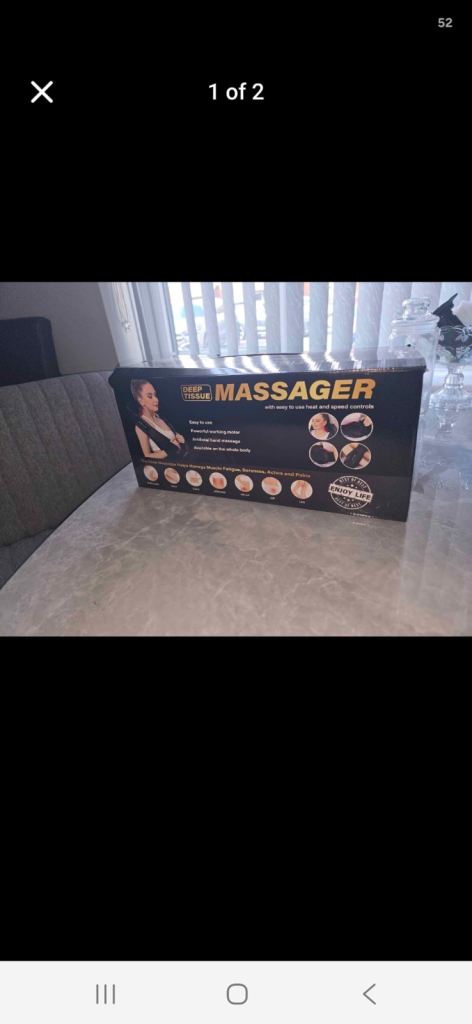 New Body Massager with Multiple Heads