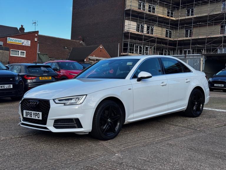 2018 Audi A4 1.4T FSI S Line 4dr S Tronic [Leather/Alc] SALOON Petrol Automatic