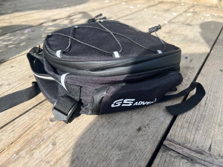 🏍️🟦🟥 BMW Motorrad  G310GS Rallye edition Adventure  Extendable top bag & High level seat