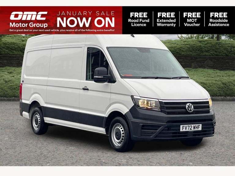 2023 Volkswagen Crafter 2.0 TDI 140PS Trendline High Roof Van PANEL VAN Diesel Manual