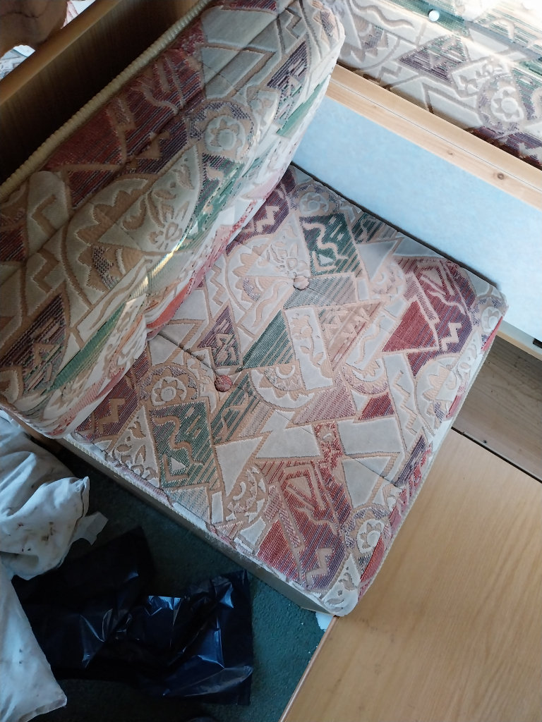 Bailey ranger caravan side dinette cushions 