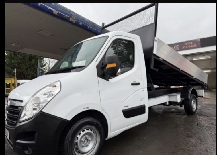 VAUXHALL MOVANO 4M NEW TIPPER BODY N2.3 CDTi 3500 BiTurbo 2018