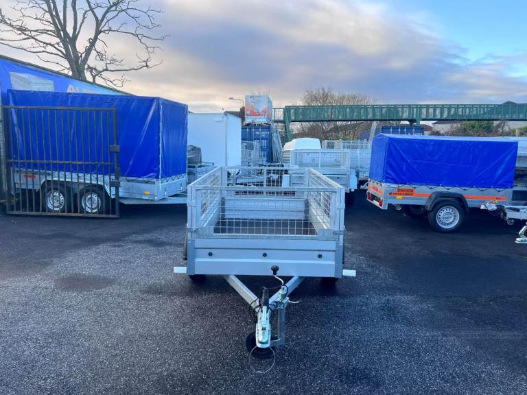 BRAND NEW 6 x 4 (B202) SINGLE AXLE NIEWIADOW TRAILER WITH 40CM MESH 750KG