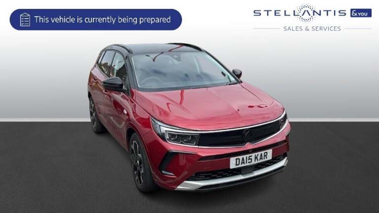 2024 Vauxhall Grandland 1.2 Ultimate SUV 5dr Petrol Hybrid e-DCT Euro 6 (s/s) (136 ps) SUV Hybrid...