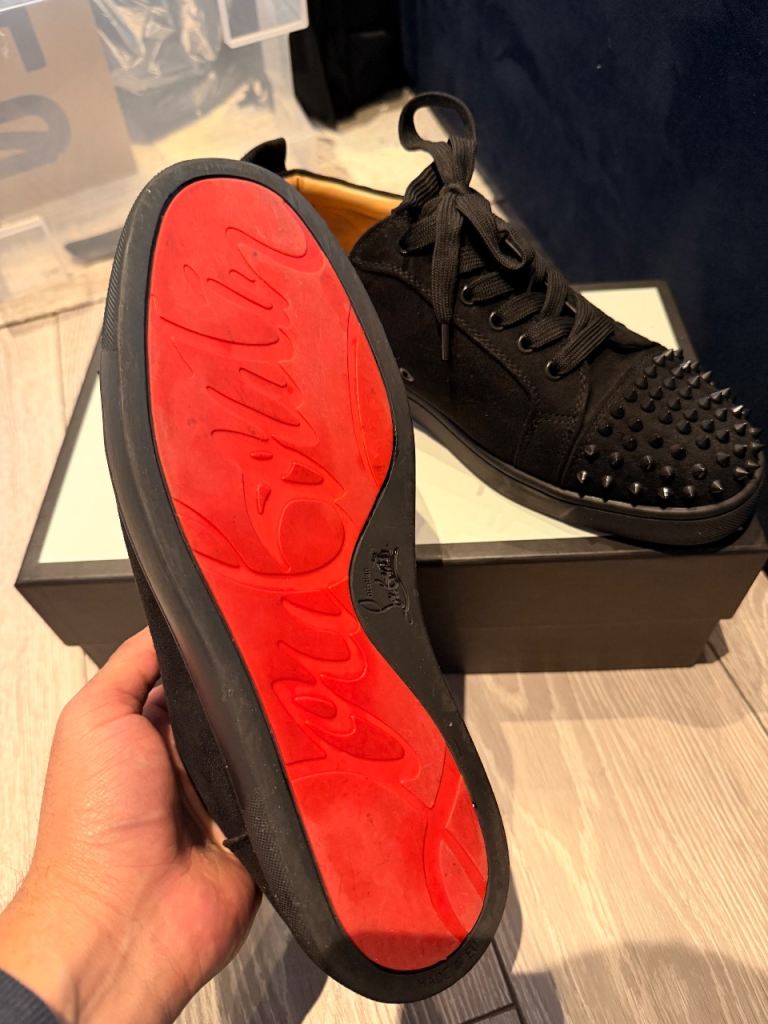 Men’s Louboutins UK 9 or 9.5. Like New Junior Spikes