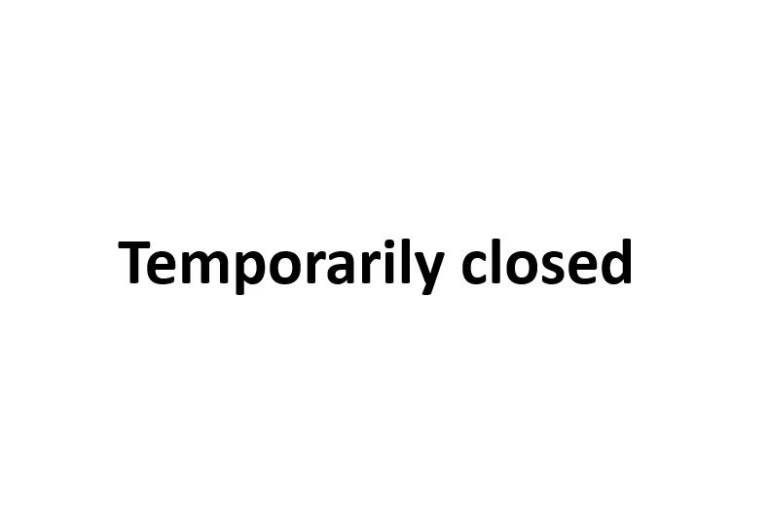 Temporarily closed
