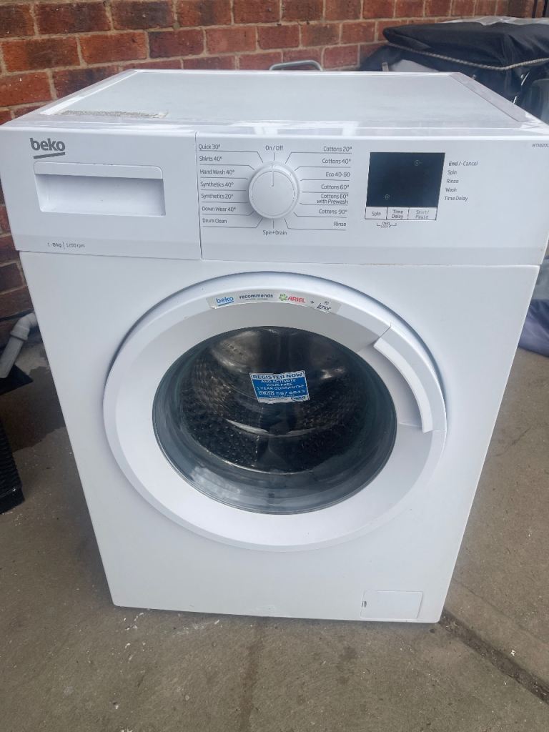 Beko Washing Machine 8kg . Price includes Delivery in Lincoln only.