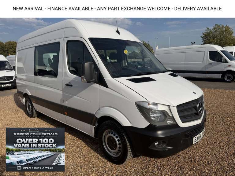 2014 Mercedes-Benz Sprinter 2.1 313 CDi Panel Van 4dr Diesel Manual RWD L2 (129 bhp) Panel Van Di...