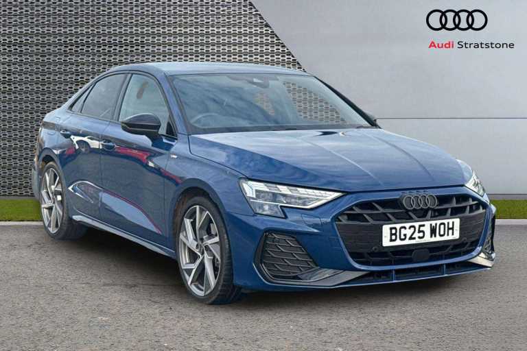 2025 Audi A3 35 TFSI Black Edition 4dr S Tronic [Tech Pack] Saloon Petrol Automatic