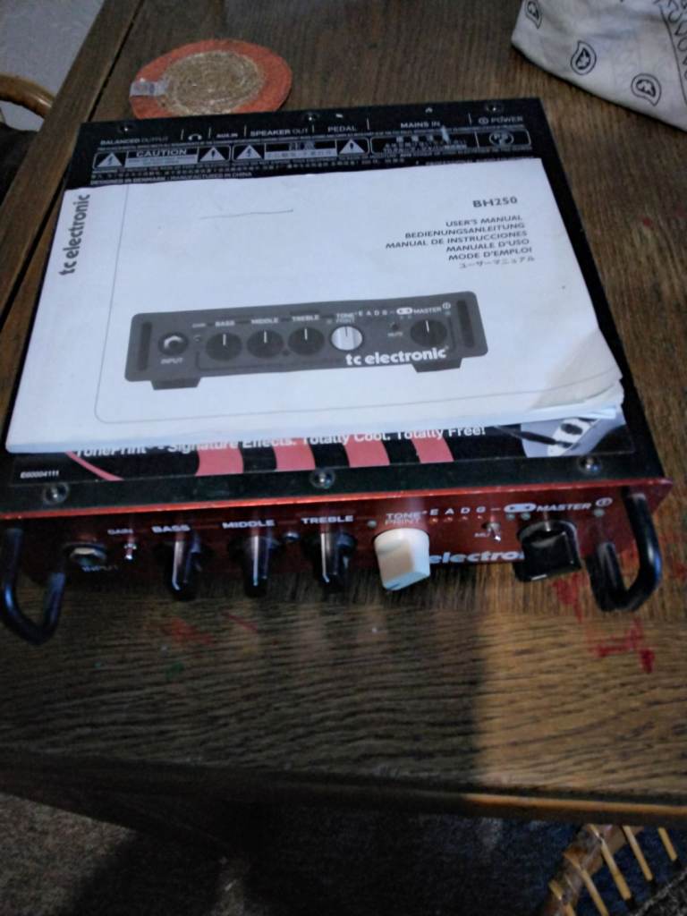 TC Electronic BBH250 Bass Amplifier